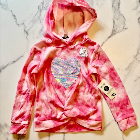 Pink Tie-Dye Hoodie and Joggers Set - Picture 2 of 5